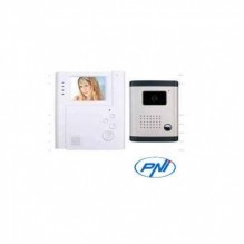 Interfon video color cu 1 monitor model PNI House DF-40 cu ecran LCD de 4 inch