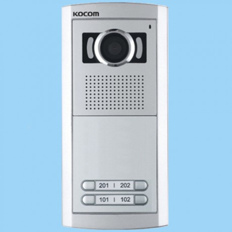 Videointerfoane camera color 1/3" CCD Kocom pentru maxim 4 familii