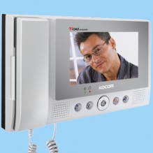 Videointerfon post interior Kocom camera color LCD 7"